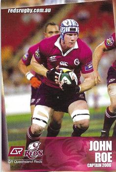 2006 Queensland Reds #NNO John Roe Front